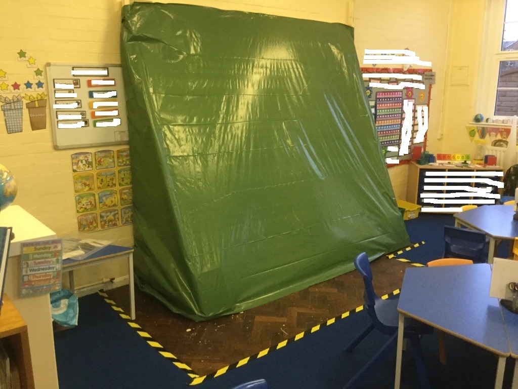 Rainbow International Minimise Disruption At A Local School